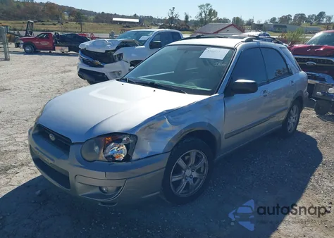2005 Subaru Impreza Outback Sport Base W/Special Edition from USA, damaged, VIN JF1GG68515H814606